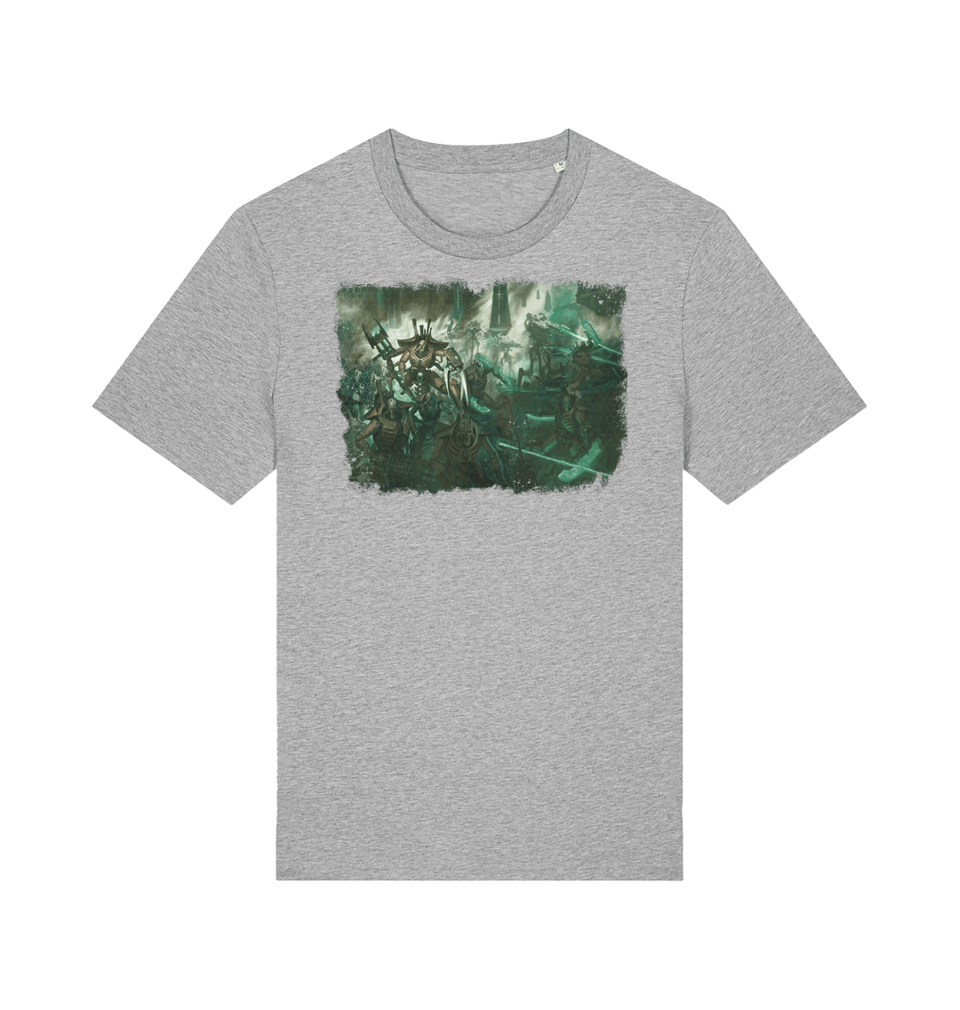 Heather Grey Printed T-shirt